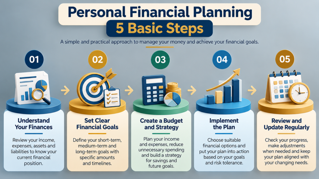 Personal financial planning 5 basic steps