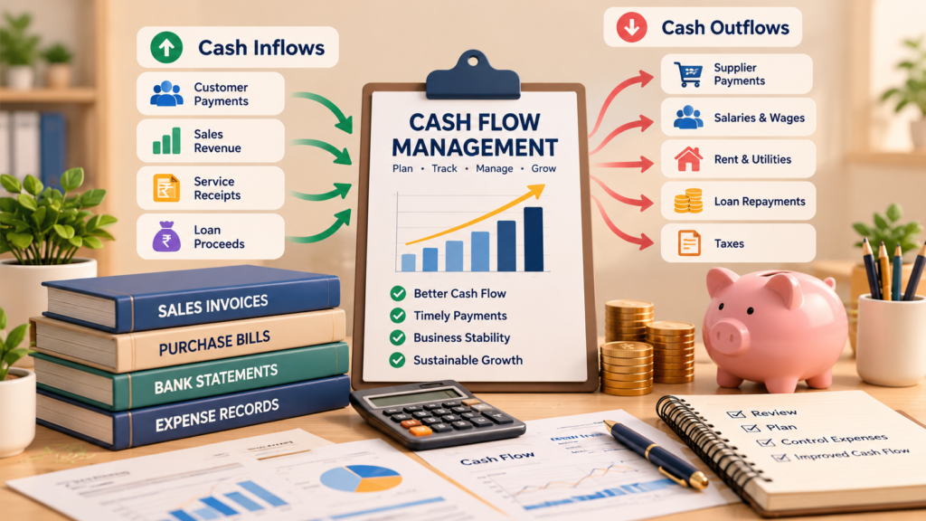 Cash flow management for small businesses